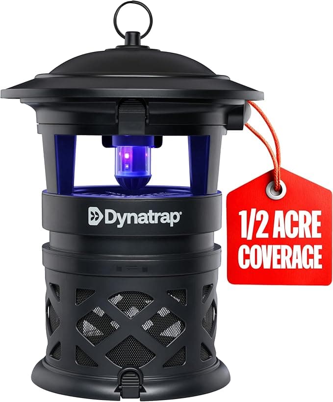 Dynatrap DT1130SR 1/2 Acre Mosquito & Flying Insect Outdoor Trap and Killer